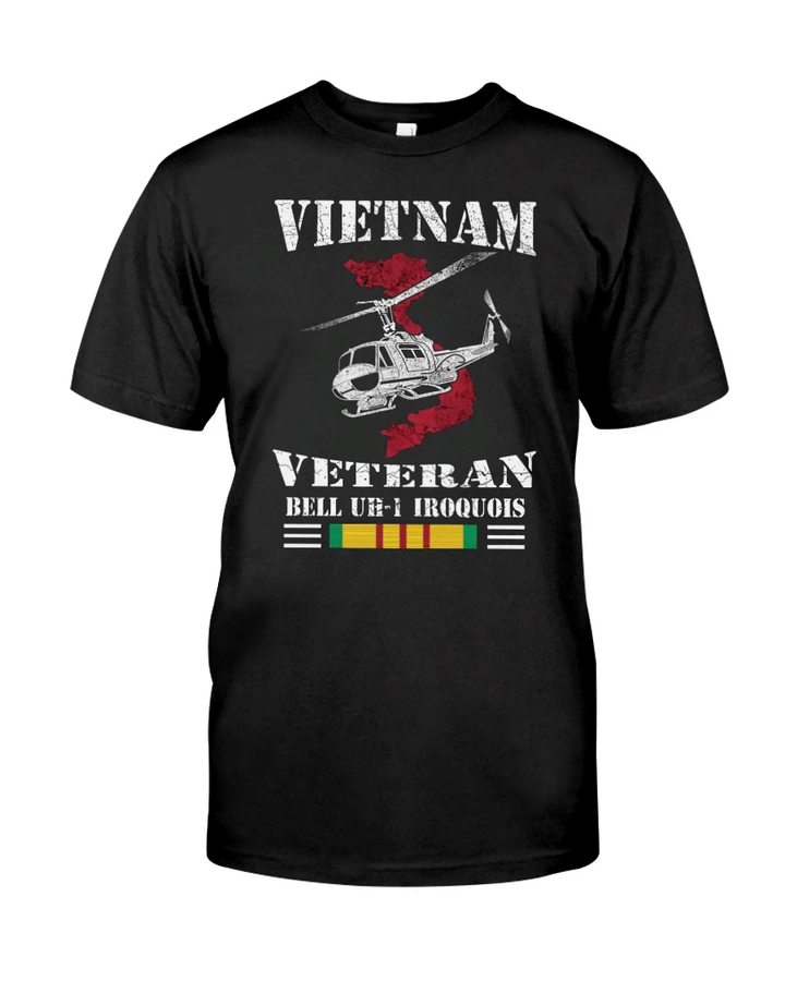 Veteran Shirt, UH1 Vietnam Veteran Classic T-Shirt, Father's Day Gift For Dad KM1304 - Spreadstores