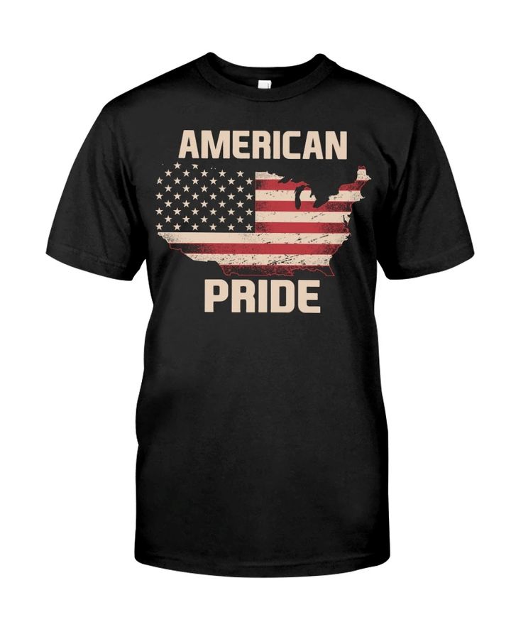 Veteran Shirt, Father's Day Shirt, Gifts For Dad, American Flag, American Pride T-Shirt KM0806 - Spreadstores