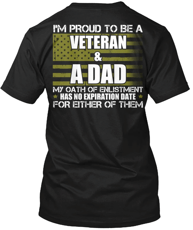 Veteran Shirt, Gift For Dad, I'm Proud To Be A Veteran T-Shirt - Spreadstores
