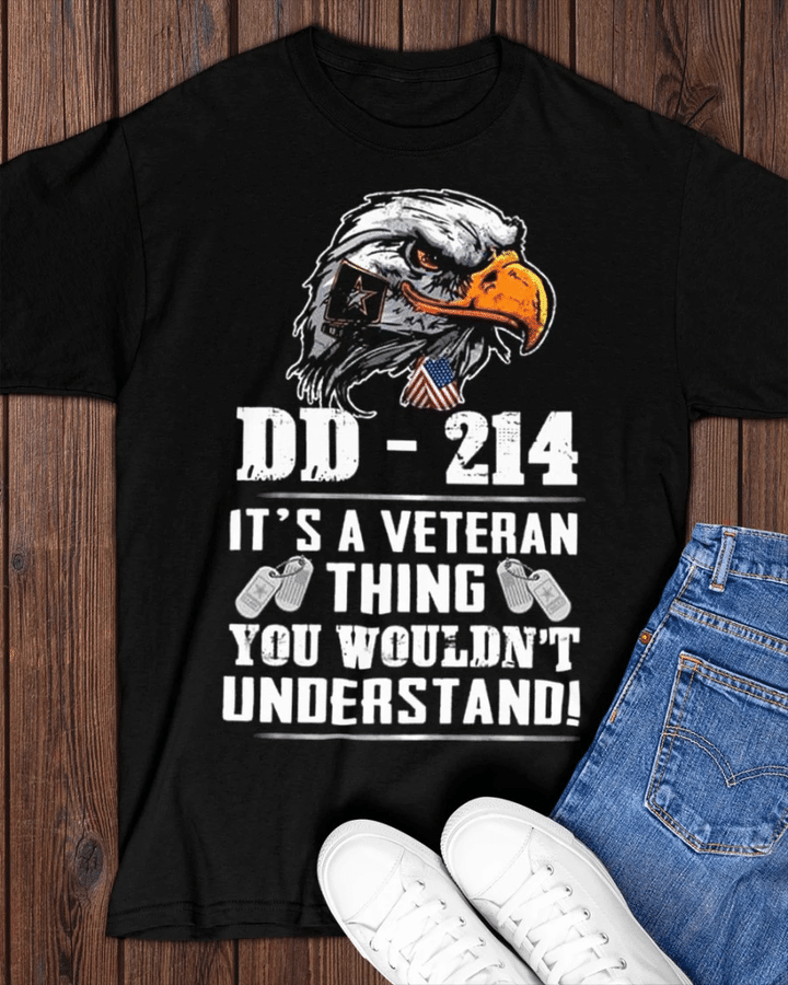 Veteran Shirt, DD-214 Shirt, It's A Veteran Thing You Wouldn't Understand KM2907 - Spreadstores