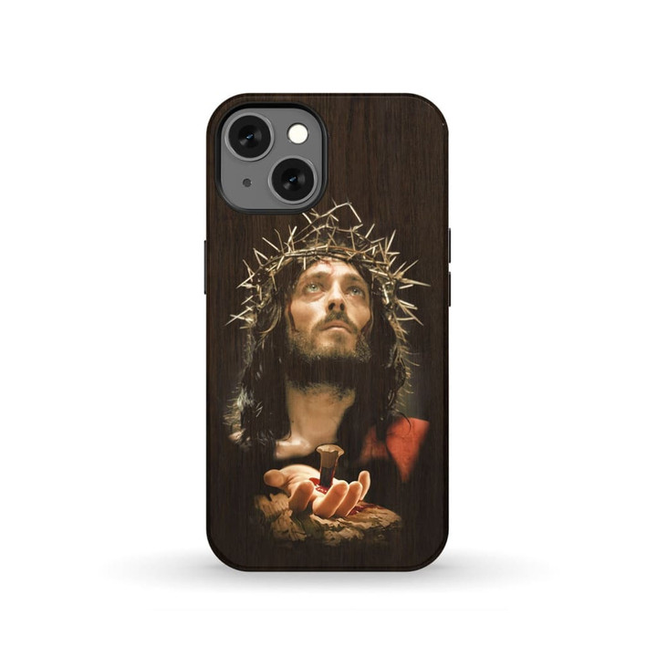Jesus' Crucified Hands phone case