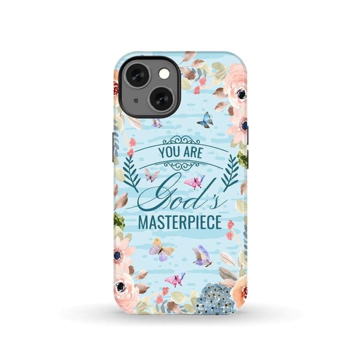 You are God's masterpiece Christian phone case