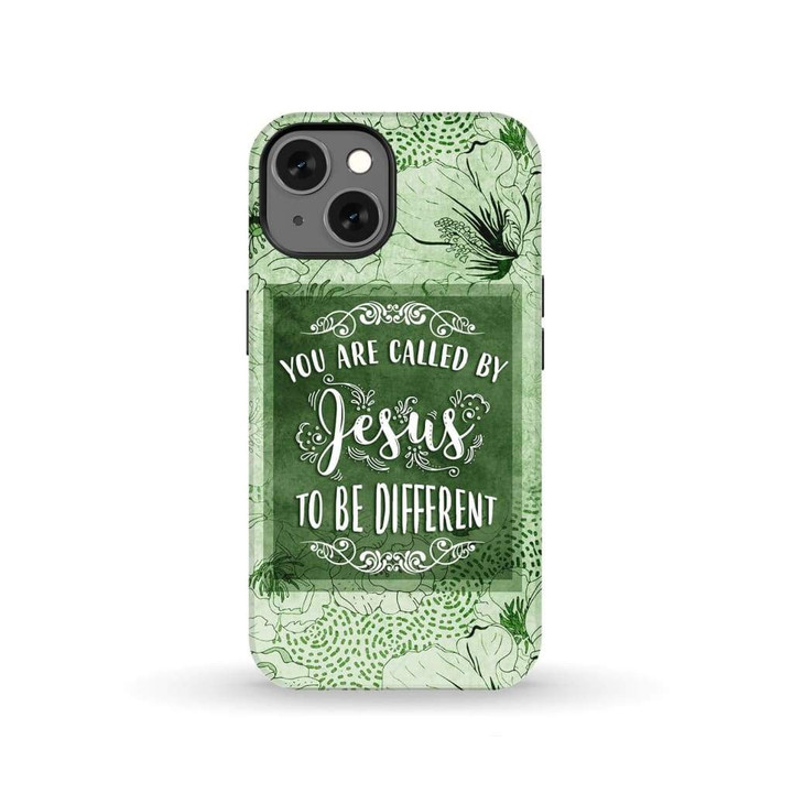You are called by Jesus to be different Christian phone case
