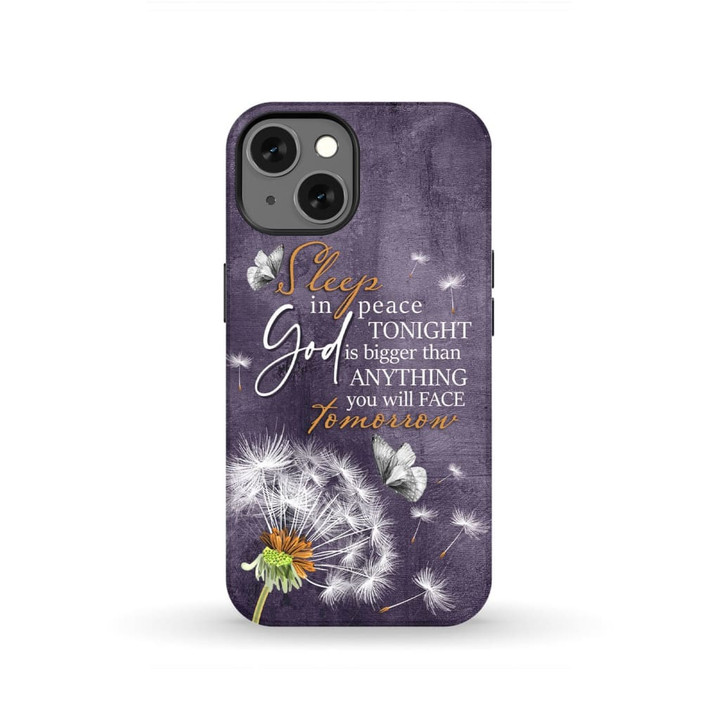 Christian phone case: God is bigger than anything you will face tomorrow