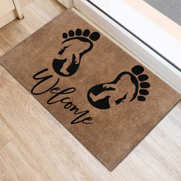 Bigfoot Foot Rubber Base Doormat