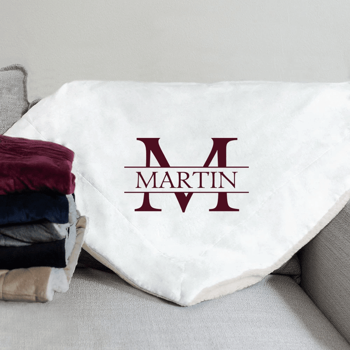 Personalized Sherpa Blanket, Valentine Gift, Gift For Husband, Gift For Wife Blanket - Spreadstores