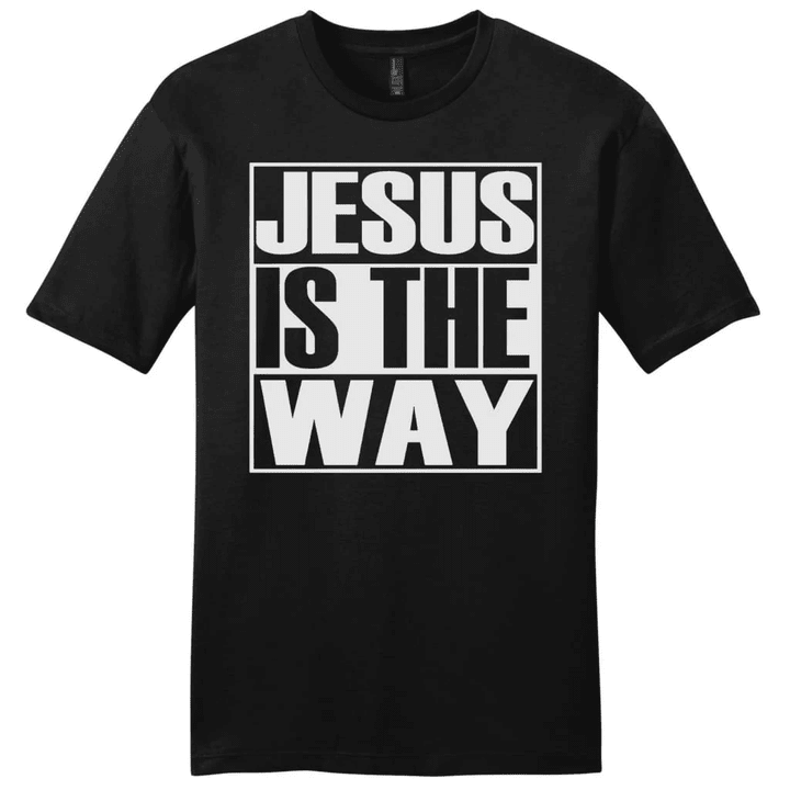 Jesus is the way mens Christian t-shirt - Gossvibes
