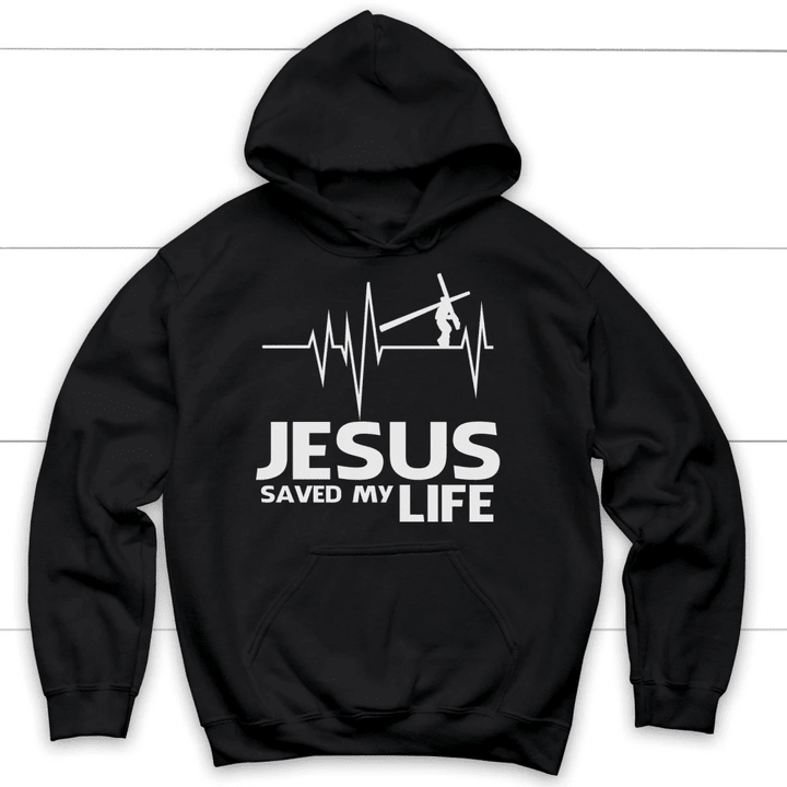 Jesus saved my life hoodie - Christian hoodies - Gossvibes