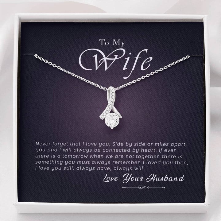 To My Wife - Always Will - Alluring Beauty Necklace