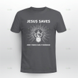 Jesus saves DnD shirt, Dungeons and dragons inspired