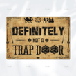 Not A Trap Door - DnD Door Mat