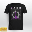 DnD Bard Custom Name T-Shirt