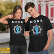 DnD Monk Custom Name T-Shirt