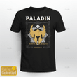 DnD Paladin Custom Name T-shirt