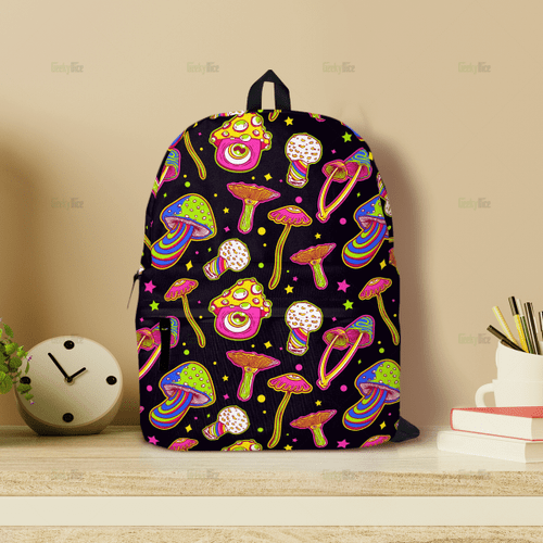 Premium DnD Backpack - Trippy Mushroom