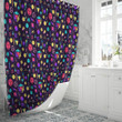 DnD Shower Curtain - Dice colorful pattern