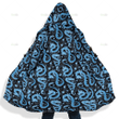 DnD Blue Dragon Hooded Cloak Coat