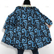 DnD Blue Dragon Hooded Cloak Coat