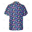 DnD Hawaiian Shirt - Dice Pixel Pattern