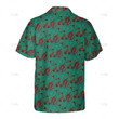 Halloween hawaiian shirt, Halloween creepy worm shirt