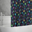 DnD Shower Curtain - Dice retro pattern