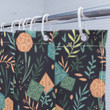 DnD Shower Curtain - Dice plants pattern