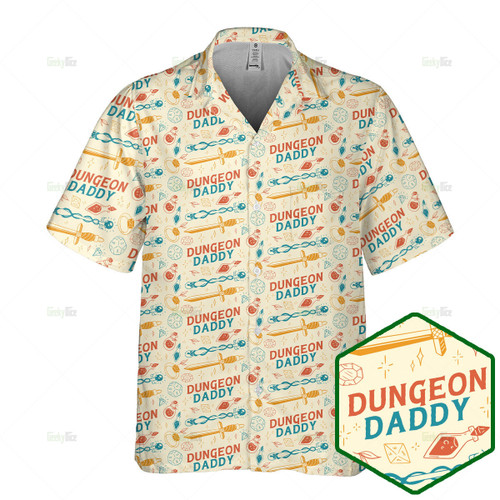 DnD Hawaiian Shirt - Dungeon Daddy