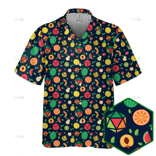 DnD Dice Tropical Fruit Shirt
