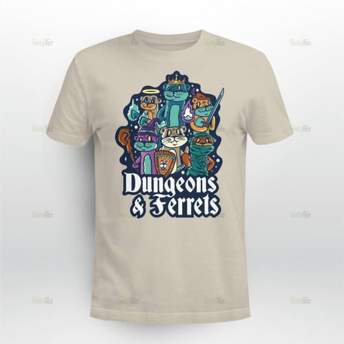 Dungeons and Ferrets T-shirt