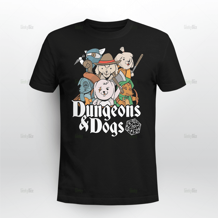 Dungeons and Dogs Tshirt