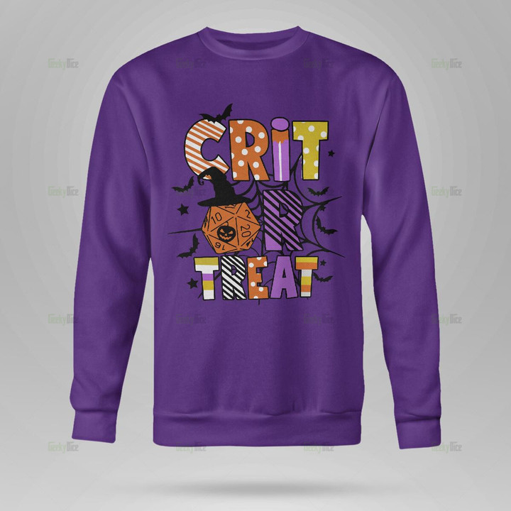 Crit or treat sweatshirt