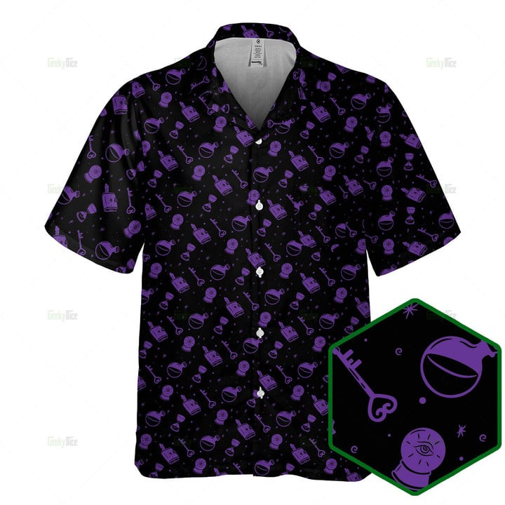 DnD Hawaiian Shirt - Magic Pattern