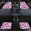 Purple Leopard Skin Texture All Over Print Car Floor Mats