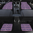 Purple Pink Large Leopard Skin Texture All Over Print Car Floor Mats