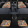 Glamour Chinese Hibiscus And Tropical Flowers All Over Print All Over Print Car Floor Mats