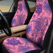 Pink Print Lotus Flower All Over Print All Over Print Car Seat Cover