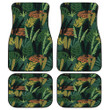 Chromatic Tropical Leaves Collection All Over Print All Over Print Car Floor Mats