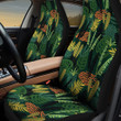Chromatic Tropical Leaves Collection All Over Print All Over Print Car Seat Cover