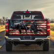 Gorillas USA Flag Truck Tailgate Decal Car Back Sticker