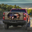 Gorilla Inside USA Flag Thorn Bush Truck Tailgate Decal Car Back Sticker