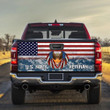 US Navy Veteran Eagle USA Flag Truck Tailgate Decal Car Back Sticker