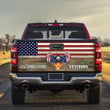 US Space Force Veteran Eagle USA Flag Truck Tailgate Decal Car Back Sticker