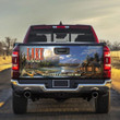 Lake House Picture Colorful Truck Tailgate Decal Car Back Sticker