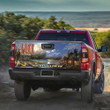 Lake House Picture Colorful Truck Tailgate Decal Car Back Sticker