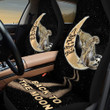 Leopards Back To The Moon Car Seat Covers