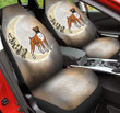 Boxer Puppy Love You To The Moon And Back Car Seat Covers