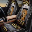 Tiger Inside Key Hole Pattern Car Seat Cover