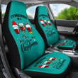 Wine Christmas Decoration Mint Color Car Seat Covers