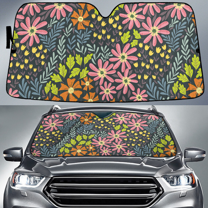 Best Types of Tropical Flowers Summer Vibe Car Sun Shades Cover Auto Windshield