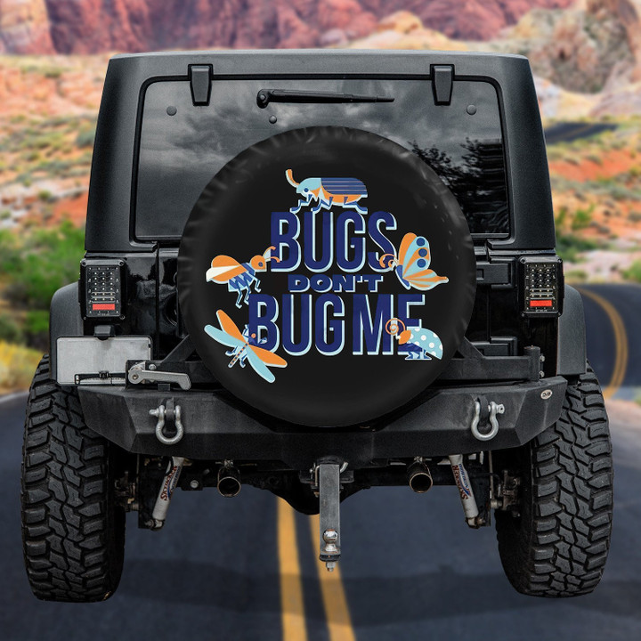 Colorful Insect Design Bug Me Spare Tire Covers